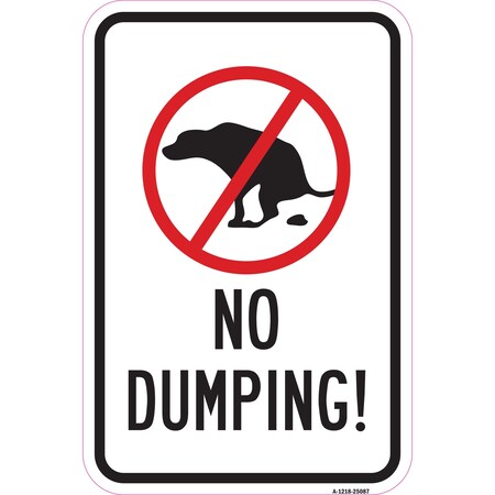 Signmission Safety Sign, 12 in Height, Aluminum, 18 in Length, 25087 A-1218-25087